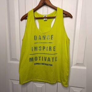 Zumba “Dance-Inspire-Motivate” Instructor Tank Top